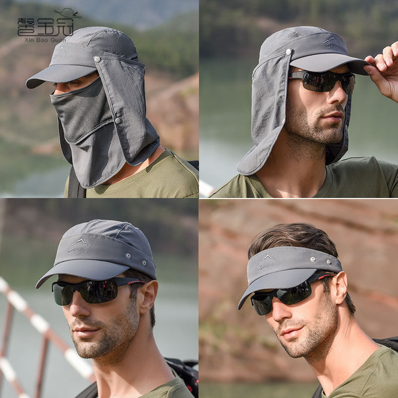Summer Sun Hat for Men and Women – Outdoor Fishing & Quick-Drying Cap