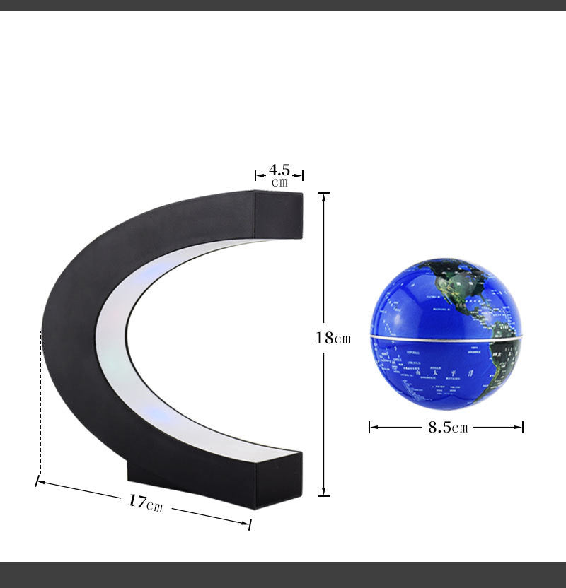 Magnetic Levitating Globe – Unique Christmas Gift & Desktop Decoration