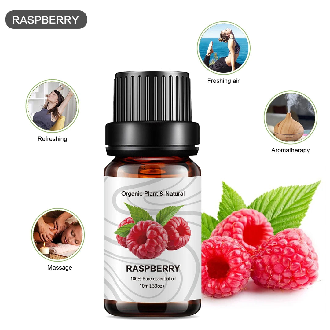 10ml Natural Fruit Essential Oil – Mango & Pineapple Scent for Diffusers, DIY Soaps & Candles