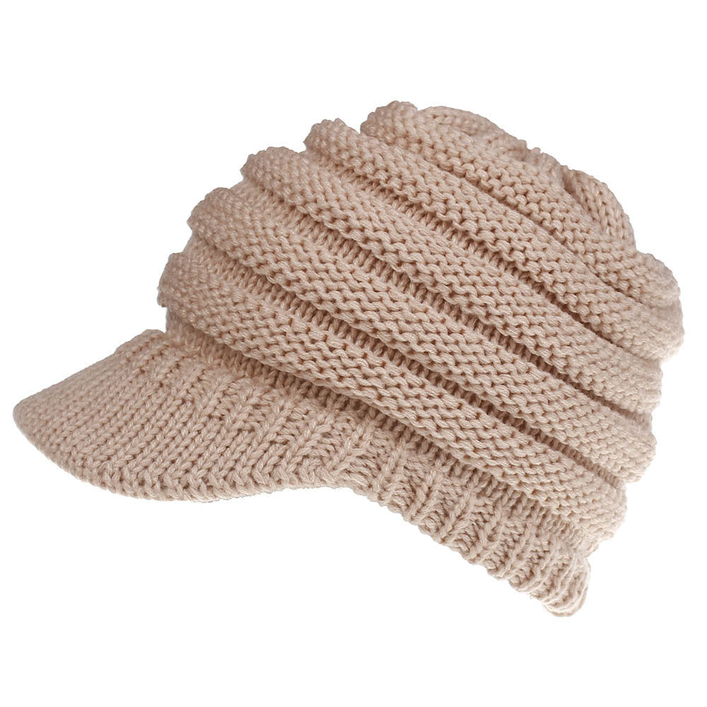 Women’s Knit Baseball Cap – Stylish & Cozy