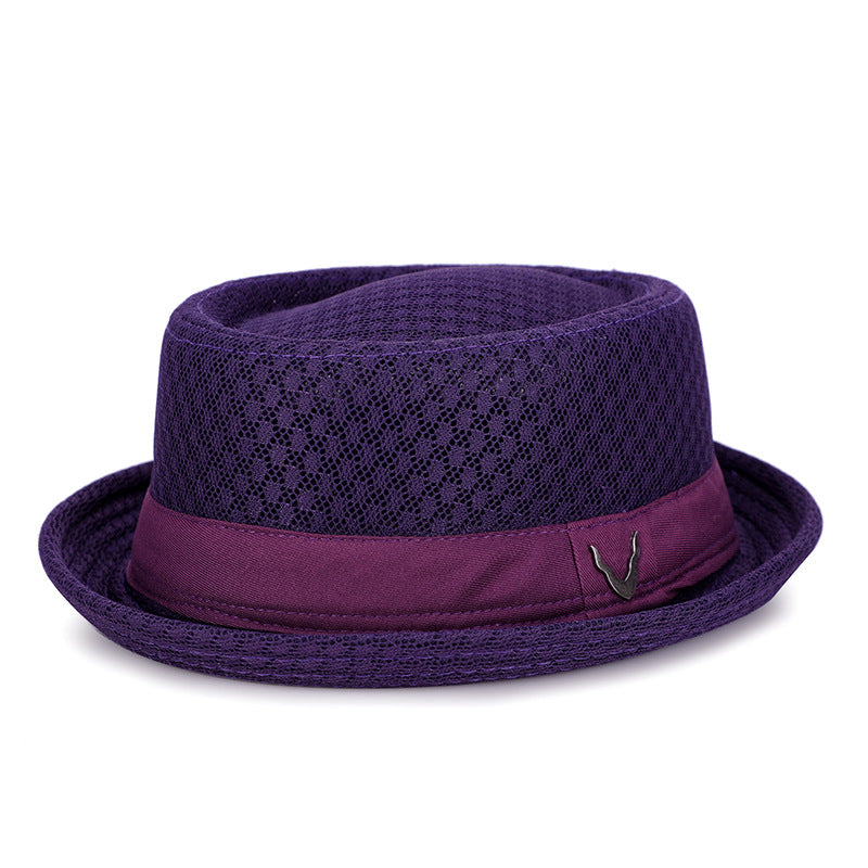 Classic British Jazz Cap – Breathable Mesh for Comfort