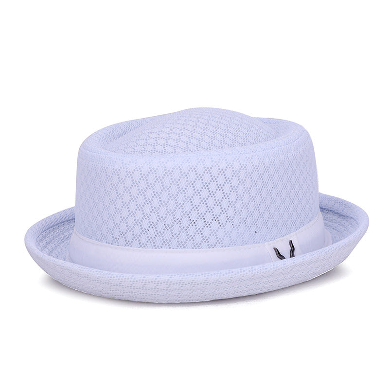 Classic British Jazz Cap – Breathable Mesh for Comfort