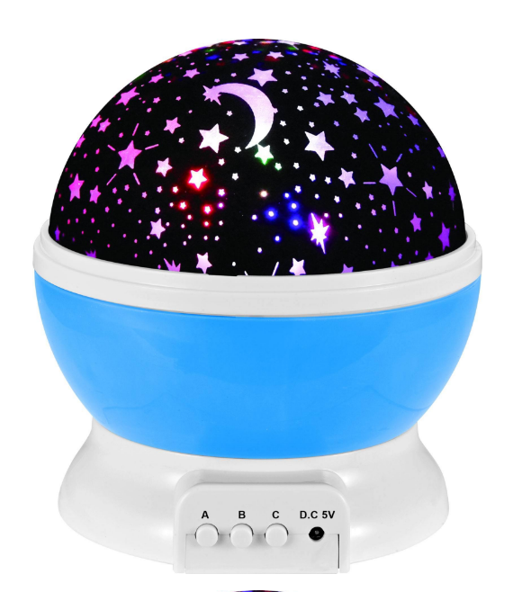 Rotate the Romantic Sky Projector - Starry Night Light for Kids & Couples