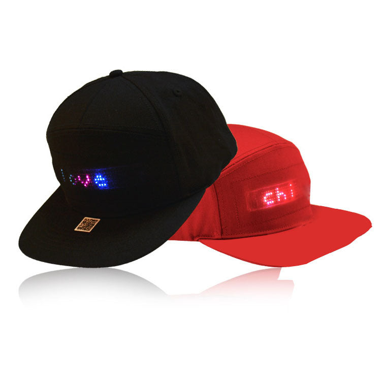 Customizable LED Hat – Ideal for Nightclubs & Hip-Hop Events