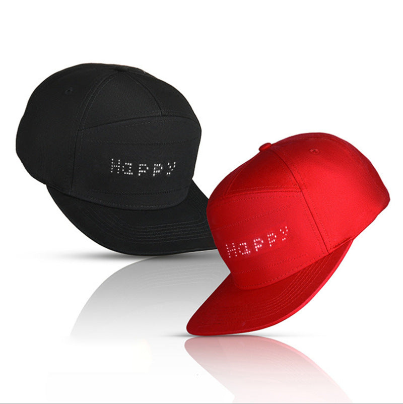 Customizable LED Hat – Ideal for Nightclubs & Hip-Hop Events