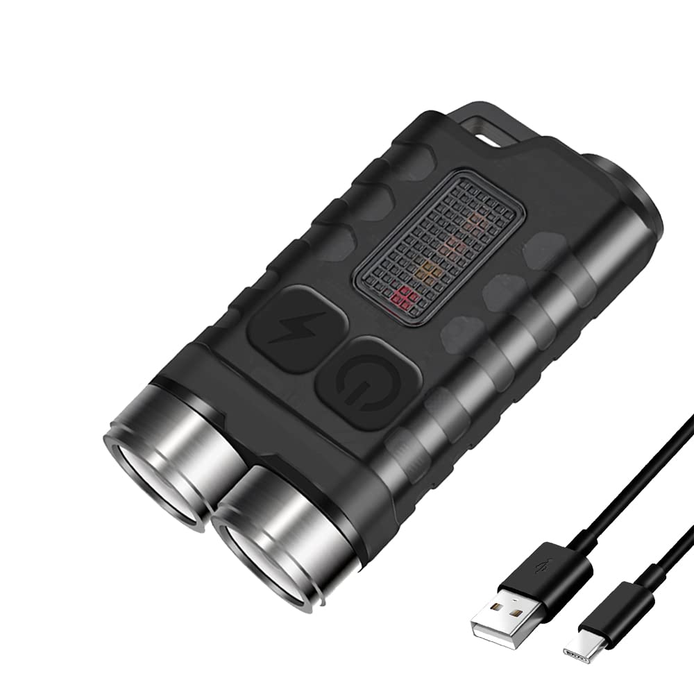 Mini Keychain Multifunctional Flashlight - Portable and Stylish LED Light