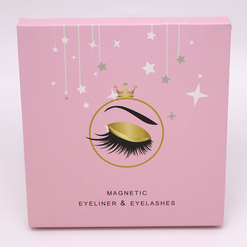 Magnetic Eyelashes & Eyeliner Set – Long-Lasting, Waterproof, Reusable Mink Lashes