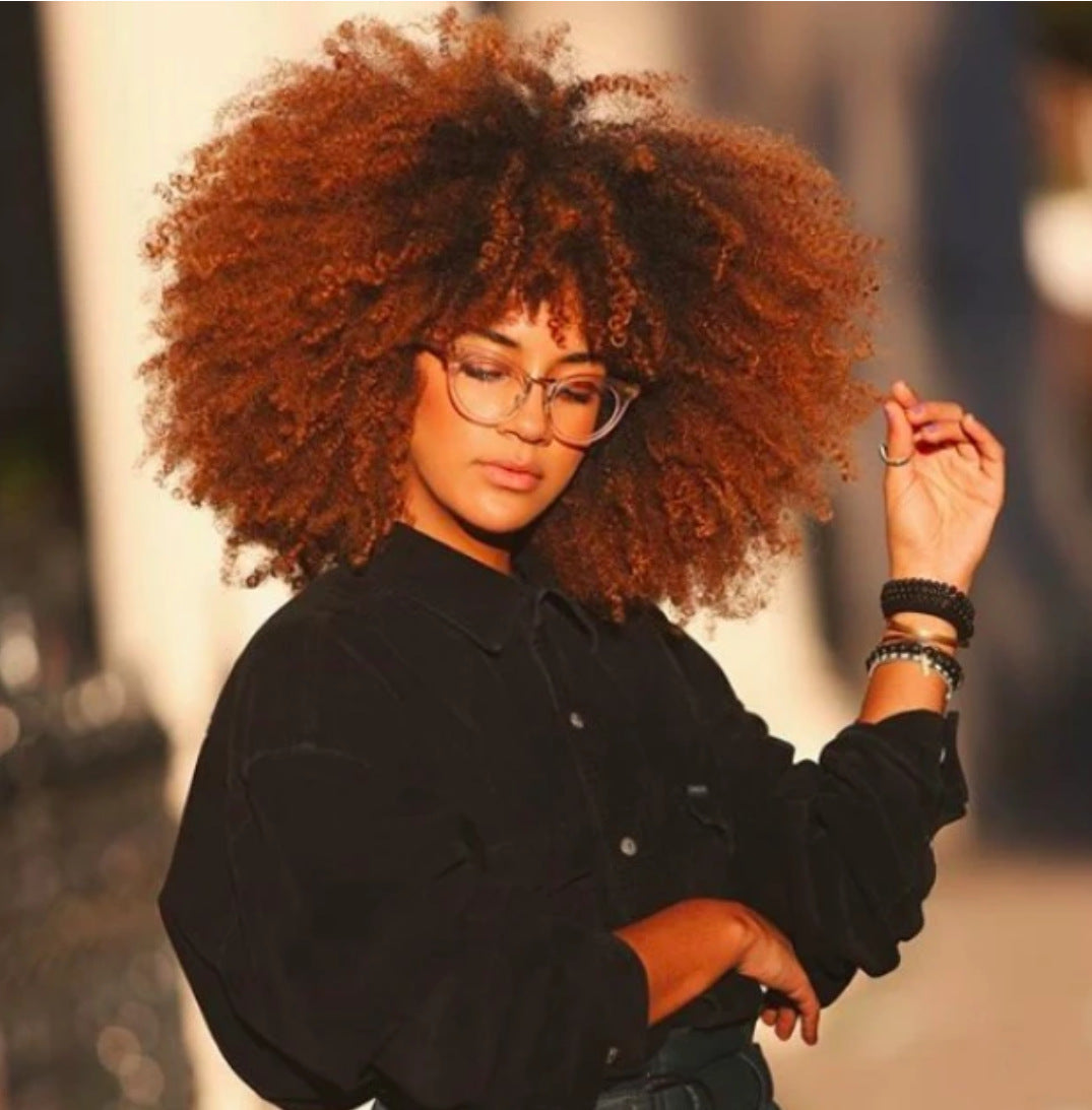 European & American Short Curly Wig for Women – Exotic Style 14inch
