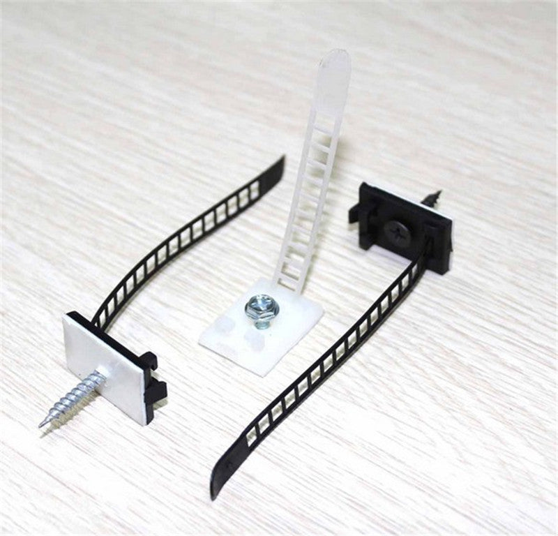 Adjustable Wiring Mount - 22 Pack Adhesive Cable Clips