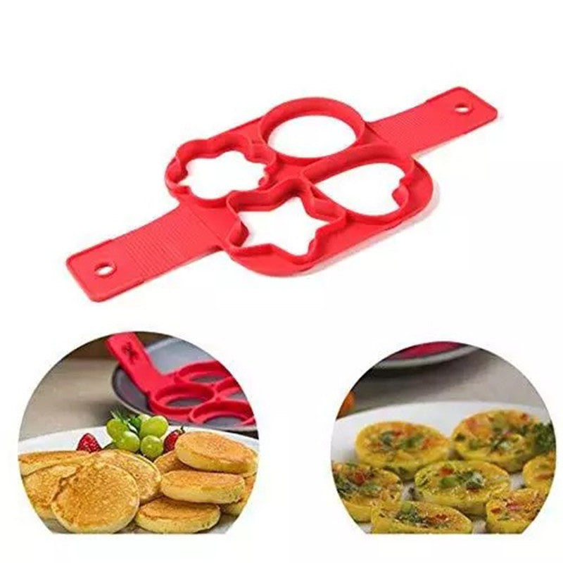 Silicone Non-Stick Egg & Pancake Maker Ring – Omelet Mold for Perfect Breakfasts