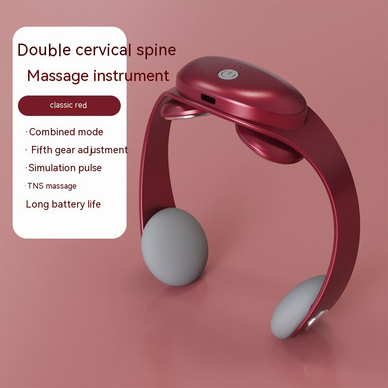 Low-Frequency Pulse Neck Massager – Cervical Vertebra Relief, TENS Technology