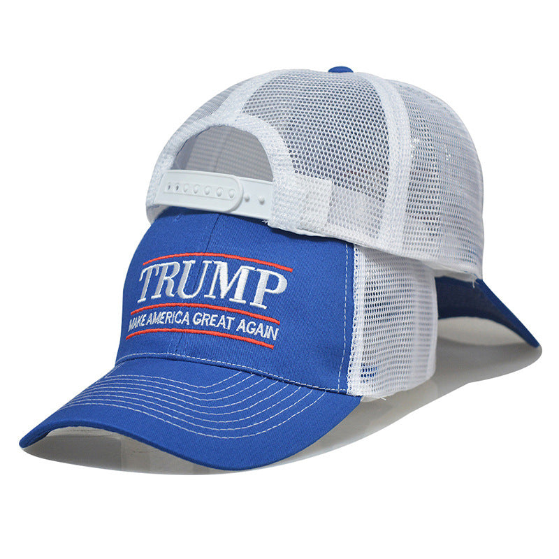 Cap Employee Welfare Summer Hip Hop Cap Same Style US Flag Mesh Cap Logo New Letter Baseball Cap
