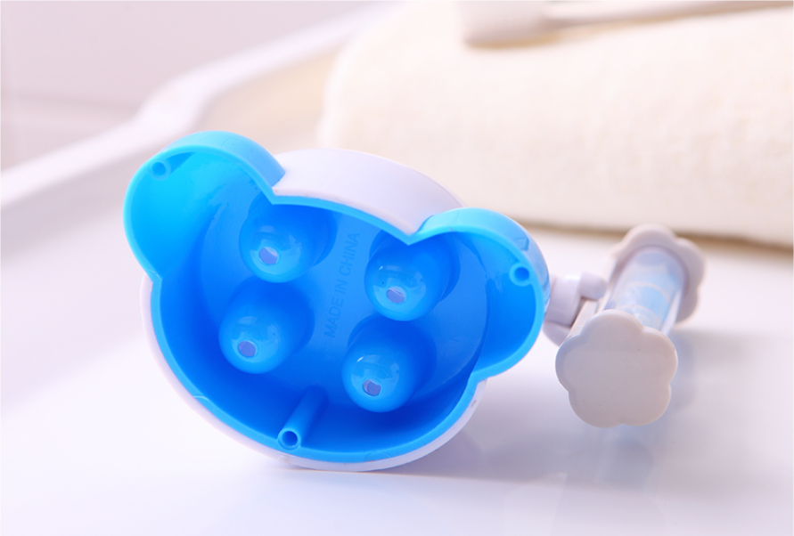 Hourglass Toothbrush Holder Timer – 3-Minute Sand Timer for Kids & Adults