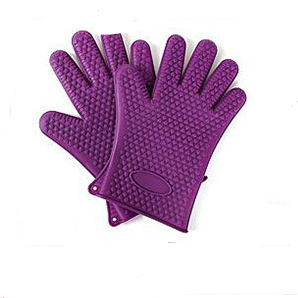 Food Grade Silicone BBQ Gloves – Heat Resistant Oven Mitts for Safe Cooking