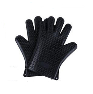 Food Grade Silicone BBQ Gloves – Heat Resistant Oven Mitts for Safe Cooking