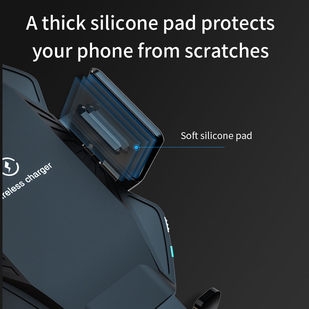 Auto-Sensing Wireless Car Charger – Fast Charging with Smart Sensor
