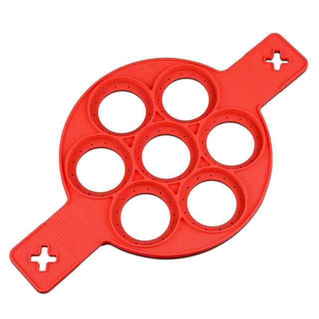 Silicone Non-Stick Egg & Pancake Maker Ring – Omelet Mold for Perfect Breakfasts