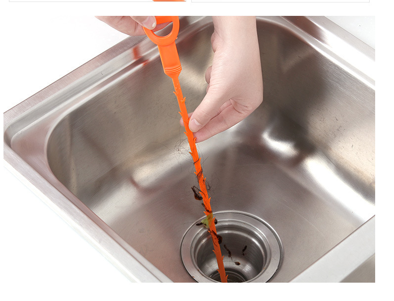 Hair Cleaner Sink Hook – Anti-Blocking Drain Cleaning Tool for Sinks and Toilets