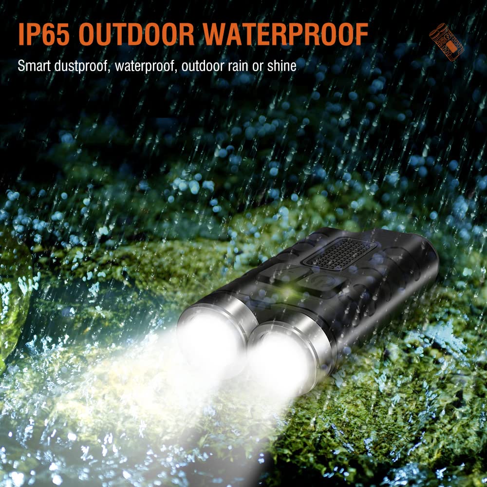 Mini Keychain Multifunctional Flashlight - Portable and Stylish LED Light