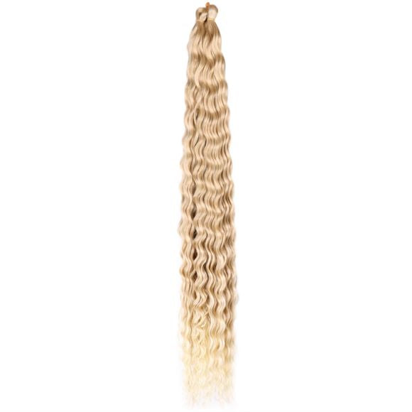 European & American Style Synthetic Fiber Wig – 32" Long, Multiple Colors Available
