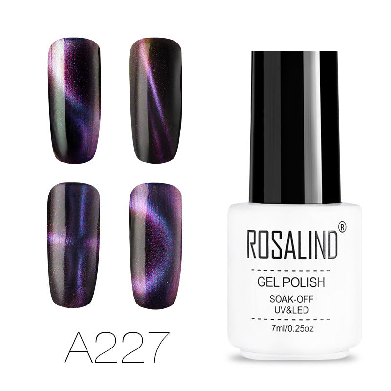 DIY Cat's Eye Nail Polish Glue - Changeable Styles
