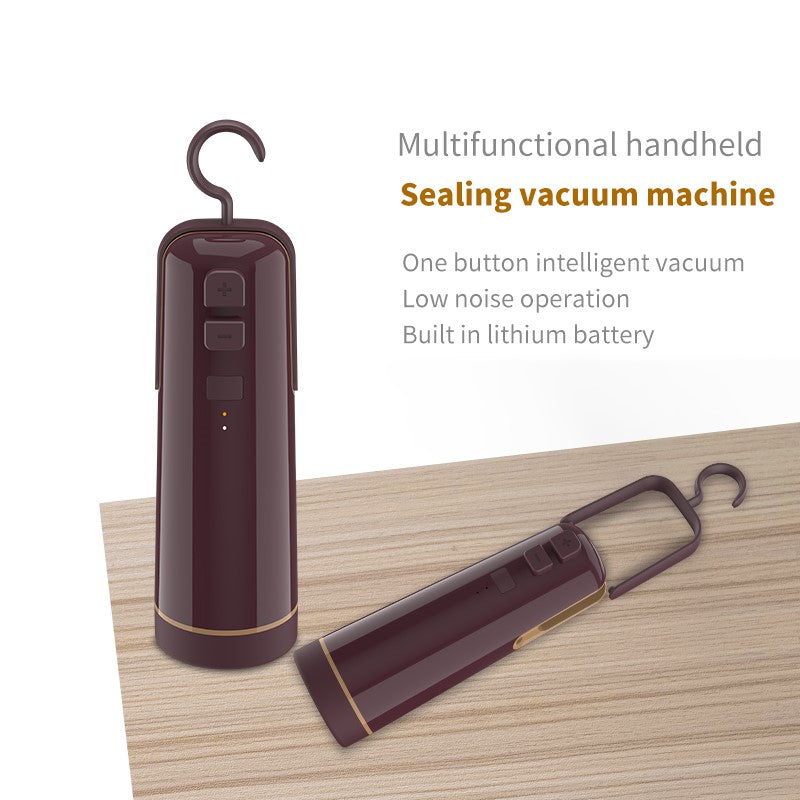 4-in-1 Portable Electric Vacuum Sealer Pump for Kitchen Storage Bags