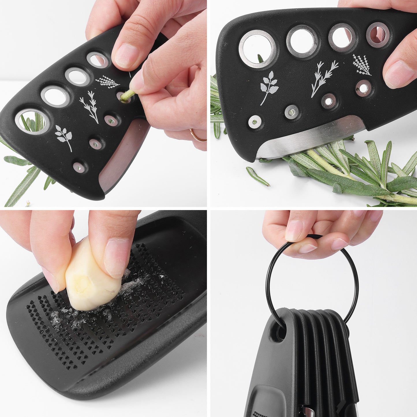 6-Piece Stackable Kitchen Gadget Set – Modern and Simple Cooking Tools