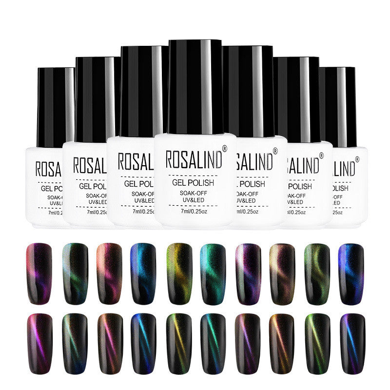 DIY Cat's Eye Nail Polish Glue - Changeable Styles