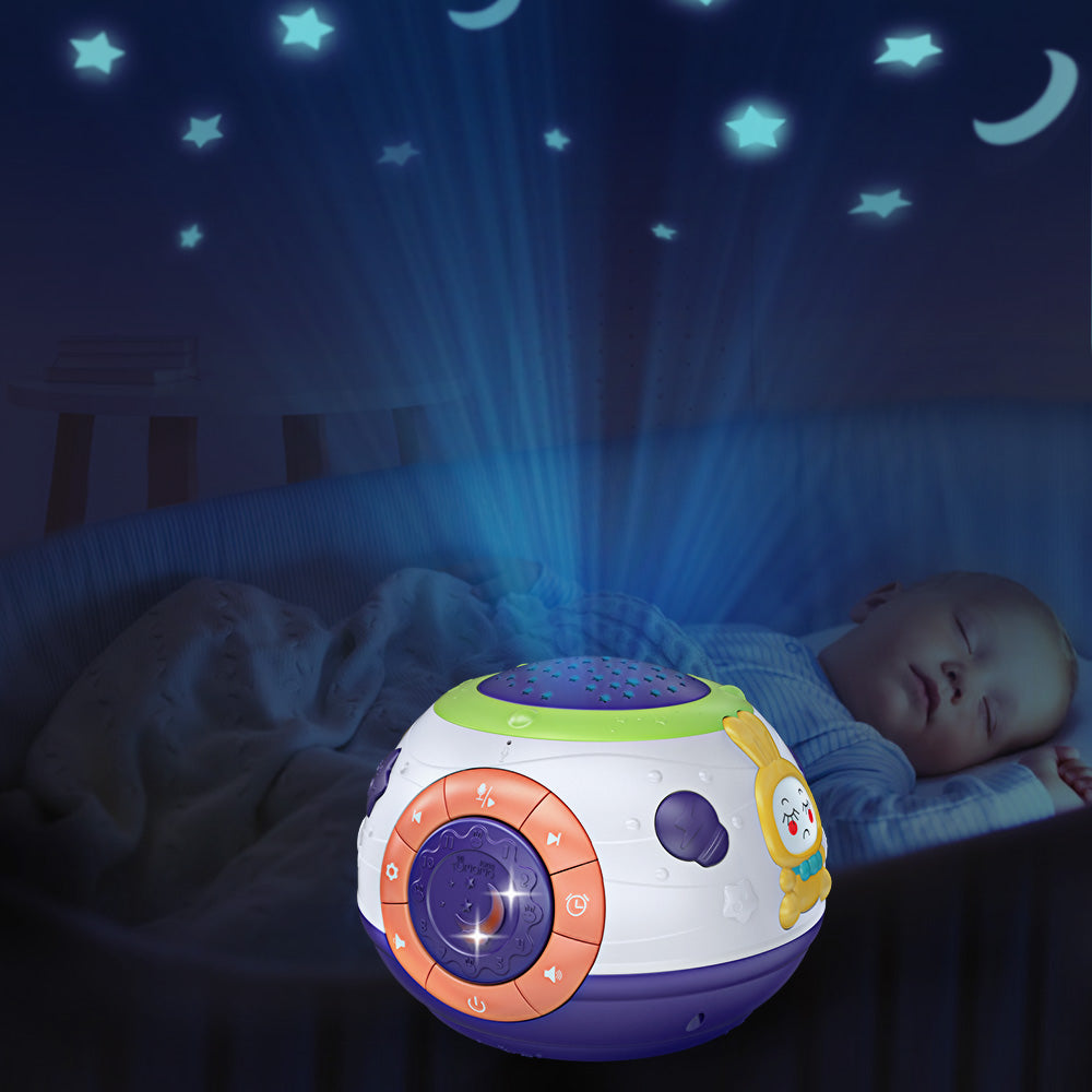 Starry Sky Night Light Projector for Kids – Musical & Color Changing Lamp