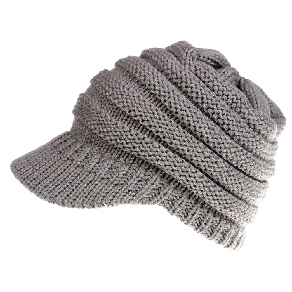Women’s Knit Baseball Cap – Stylish & Cozy