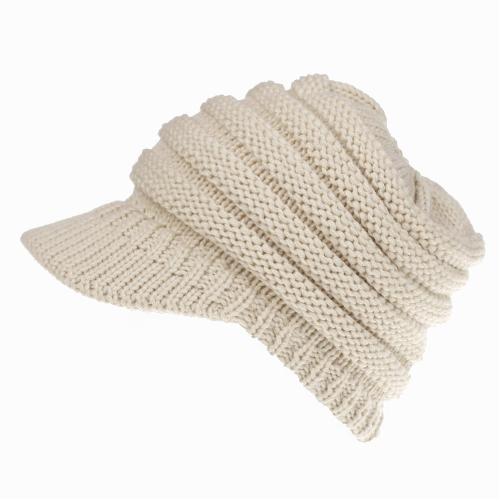 Women’s Knit Baseball Cap – Stylish & Cozy