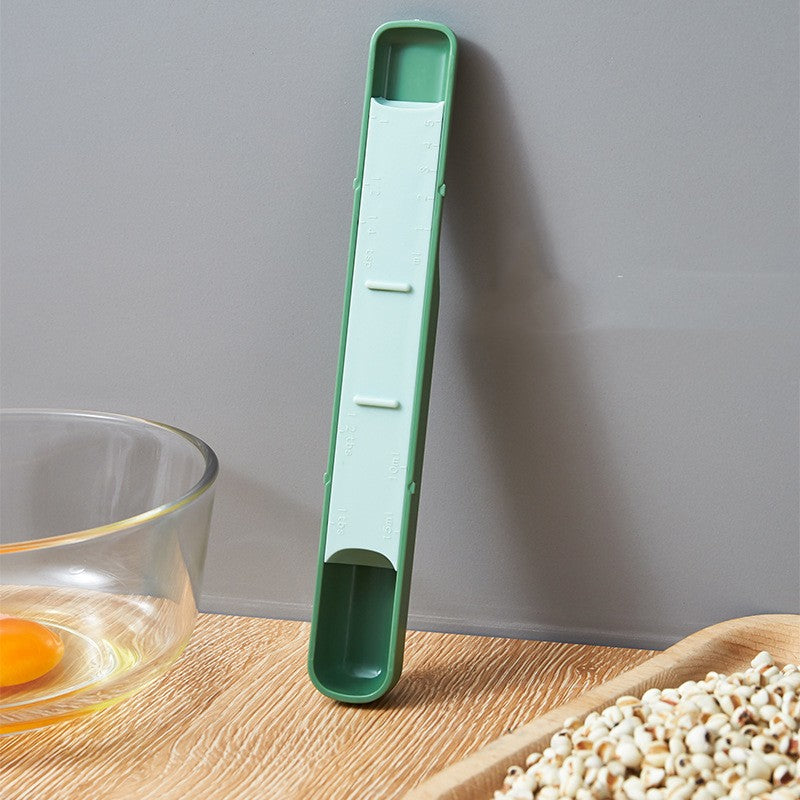 10-Speed Adjustable Double-Head Kitchen Measuring Spoon – Perfect for Baking