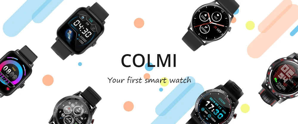 COLMI P28 Plus 2023 Smart Watch – 1.9" HD, IP68 Waterproof, Bluetooth Calling, Fitness Tracker for Android & iOS