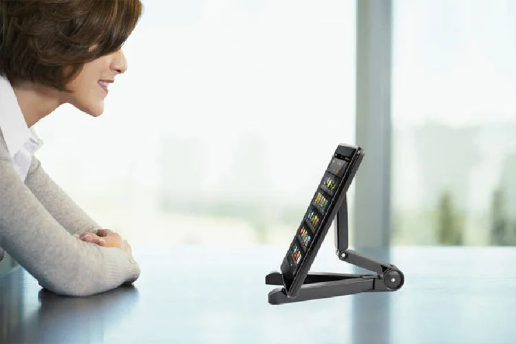 Adjustable Tablet Stand Holder for Samsung Galaxy Tab A/S/E Series – Multi-Angle Support