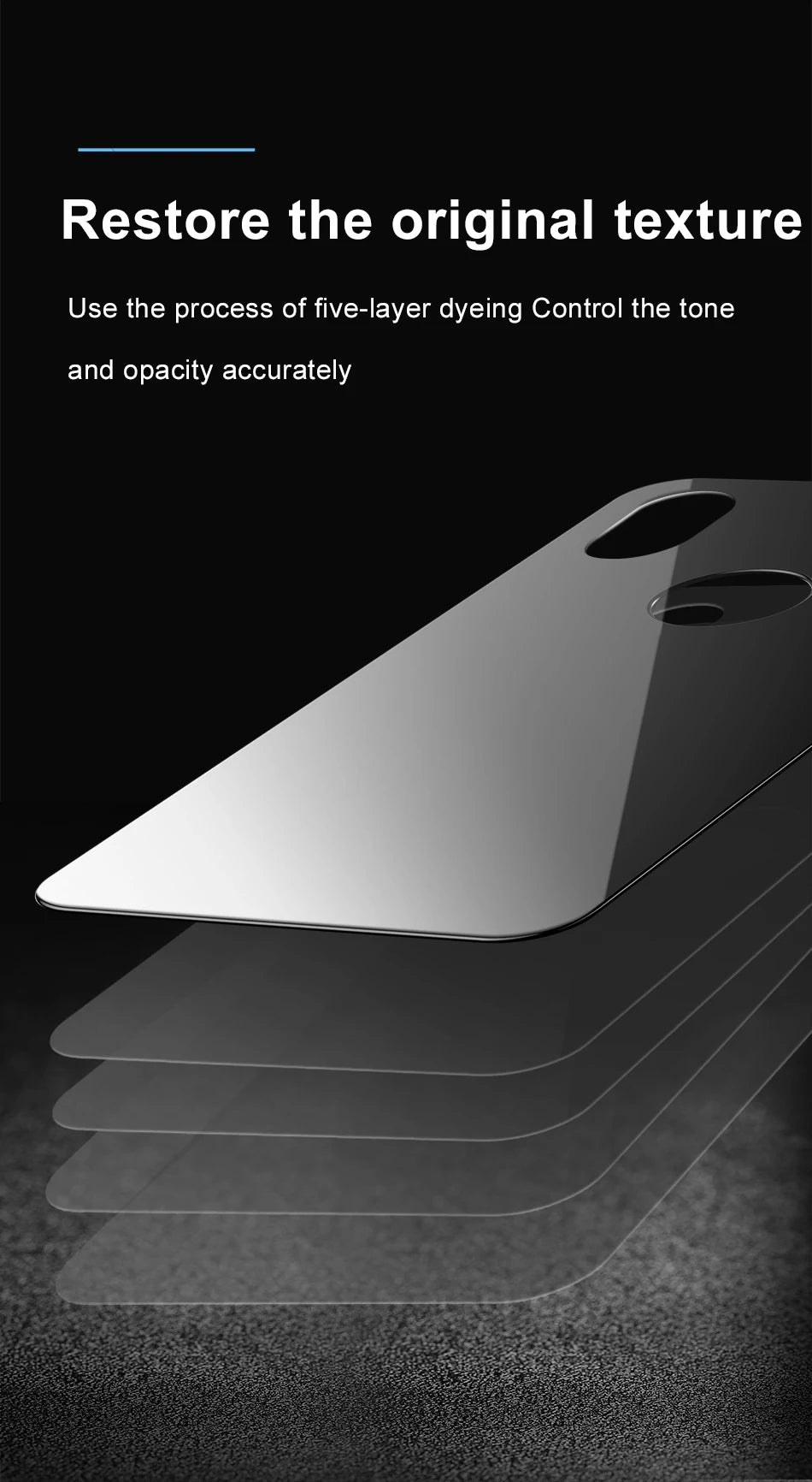 Tempered Glass Back Protector for iPhone 15/14/13 Pro Max - Anti-Scratch & Shatter