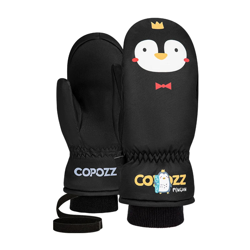 Children's Ski Gloves - Waterproof & Warm 3M Thinsulate Snowboard Gloves