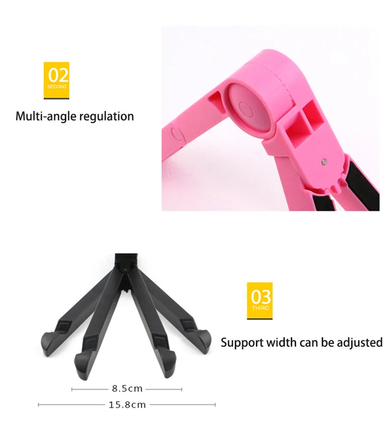 Adjustable Tablet Stand Holder for Samsung Galaxy Tab A/S/E Series – Multi-Angle Support
