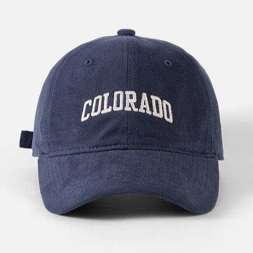 Fashionable Baseball Hat with Embroidered Letters – Large Size