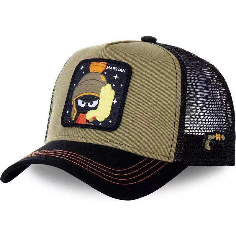 Unisex Rabbit Duck Cartoon Baseball Cap – High Version for Hip Hop
