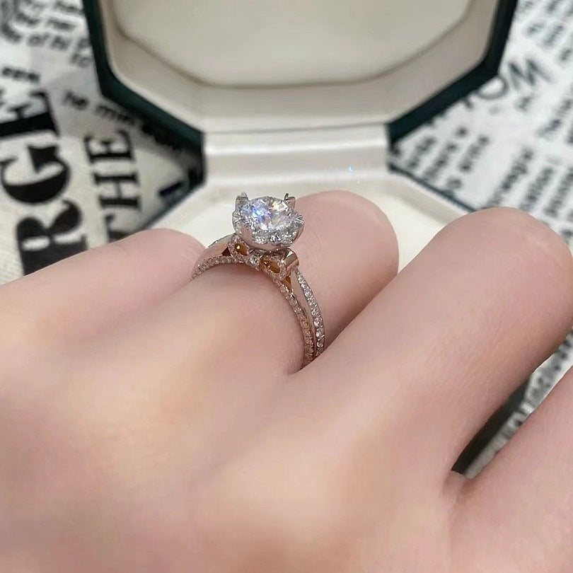 Sterling Silver Ribbon Bow Ring – Adjustable Women’s Princess Style