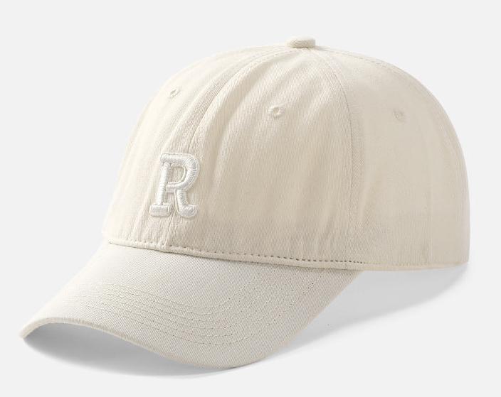 Fashionable Baseball Hat with Embroidered Letters – Large Size