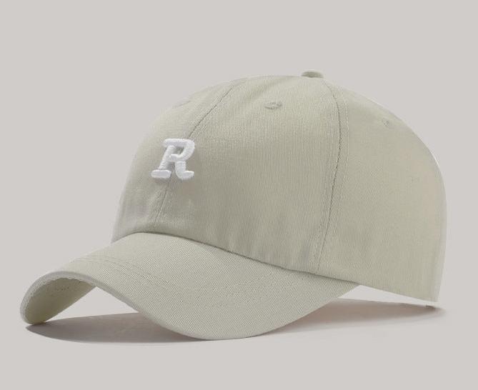 Fashionable Baseball Hat with Embroidered Letters – Large Size