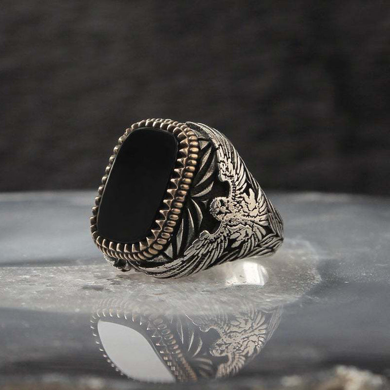 Men's Copper Ring Set – Diamond Accent Collection