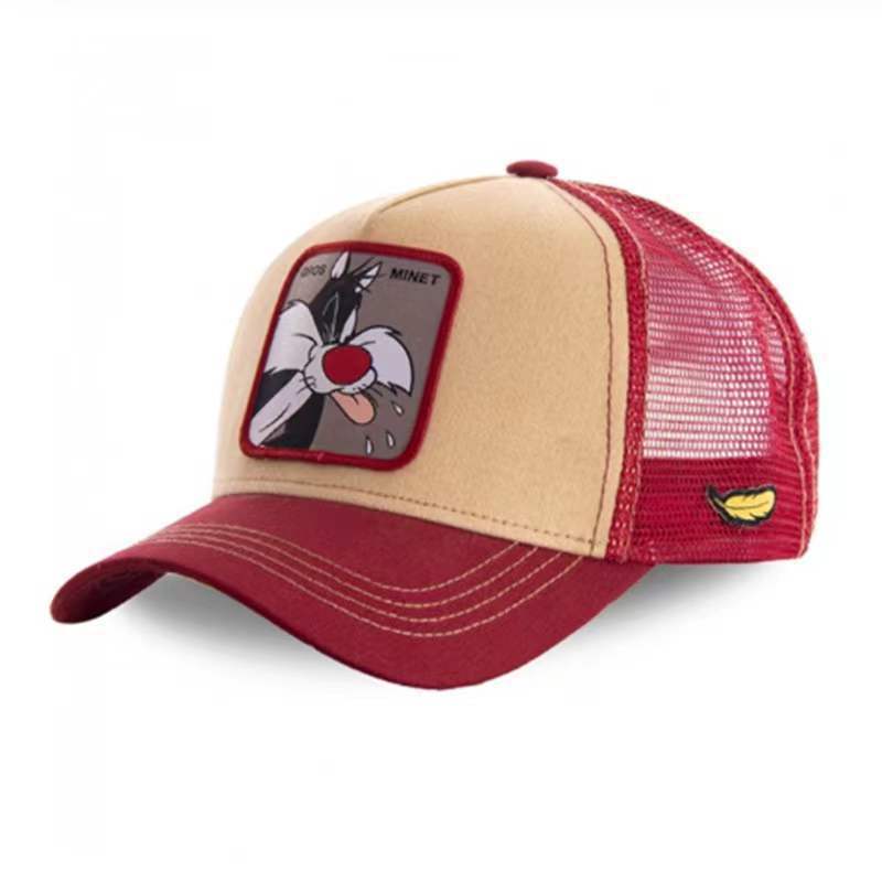 Unisex Rabbit Duck Cartoon Baseball Cap – High Version for Hip Hop