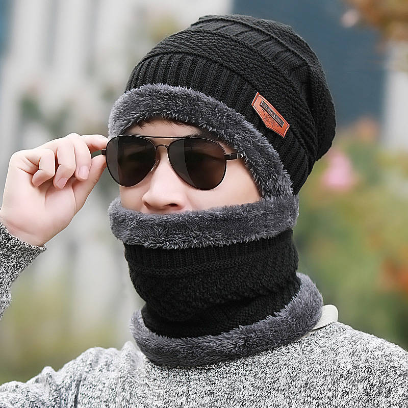 Men’s & Women’s Thickened Woolen Winter Hat – Warm & Cozy Knit
