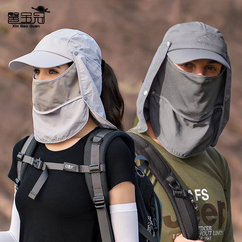 Summer Sun Hat for Men and Women – Outdoor Fishing & Quick-Drying Cap