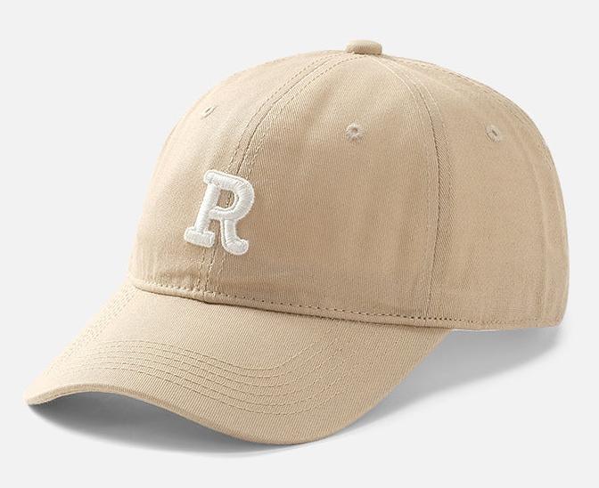 Fashionable Baseball Hat with Embroidered Letters – Large Size