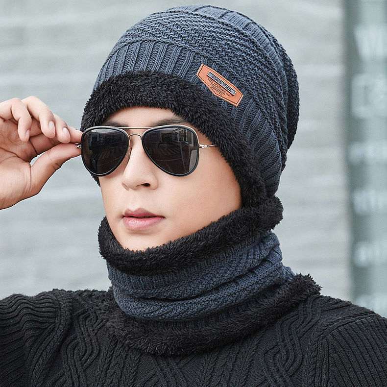 Men’s & Women’s Thickened Woolen Winter Hat – Warm & Cozy Knit