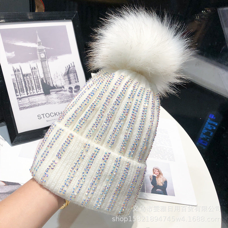 Winter Woolen Hat for Women – Plus Velvet Thickened Cold Weather Cap
