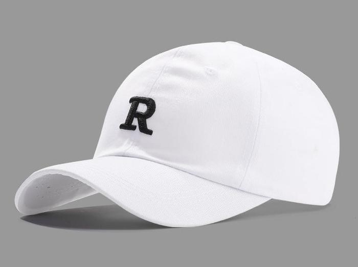 Fashionable Baseball Hat with Embroidered Letters – Large Size